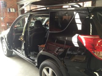 Toyota RAV4 doors removed 2