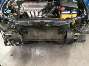 Honda accord front bumper replacement