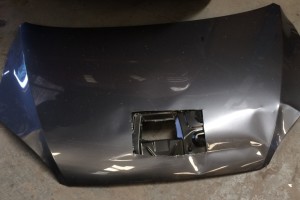 ford focus bonnet panel removed