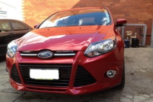 Finished Ford Focus Front Bumper
