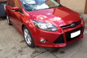 Finished Ford Focus Front Bumper 2